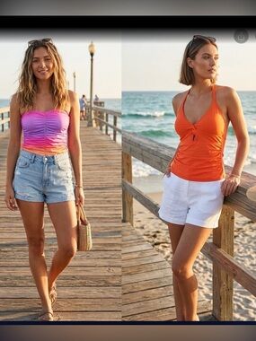 2 NWT tankinis Sz. M & L